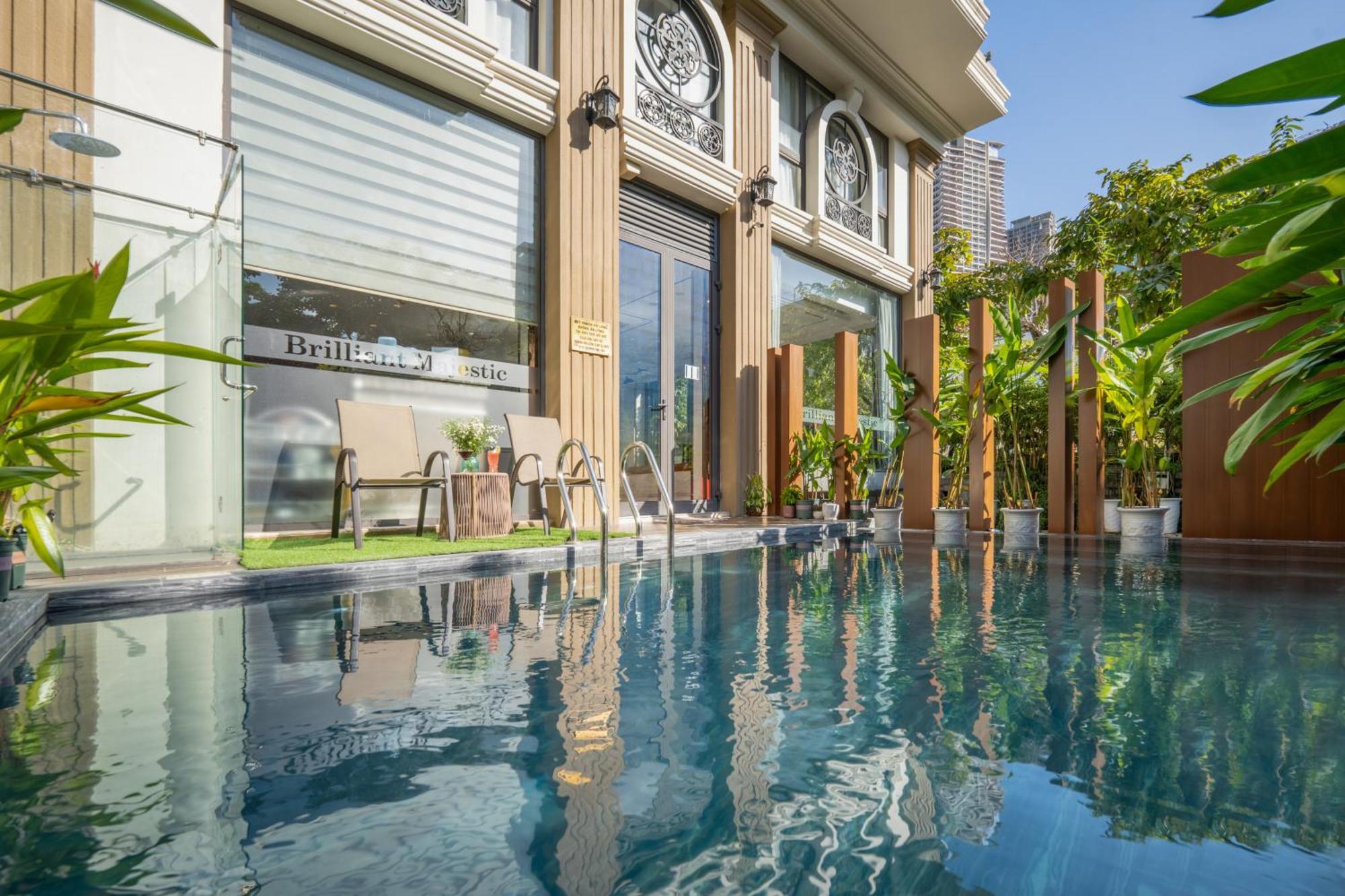 Brilliant Majestic Hotel ดานัง ภายนอก รูปภาพ